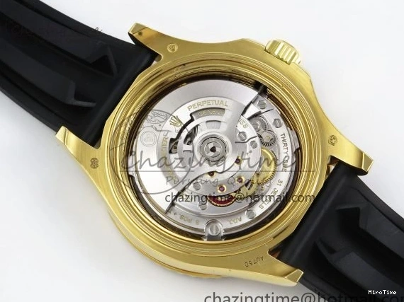 MiroTime 0121 Yacht-Master 226658 KF 1:1 Best Edition YG Wrapped on Oysterflex Strap VR3235 (Gen Weight) Classic 1626